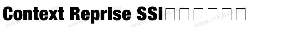 Context Reprise SSi字体转换